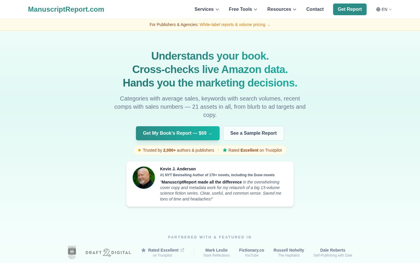 ManuscriptReport Homepage