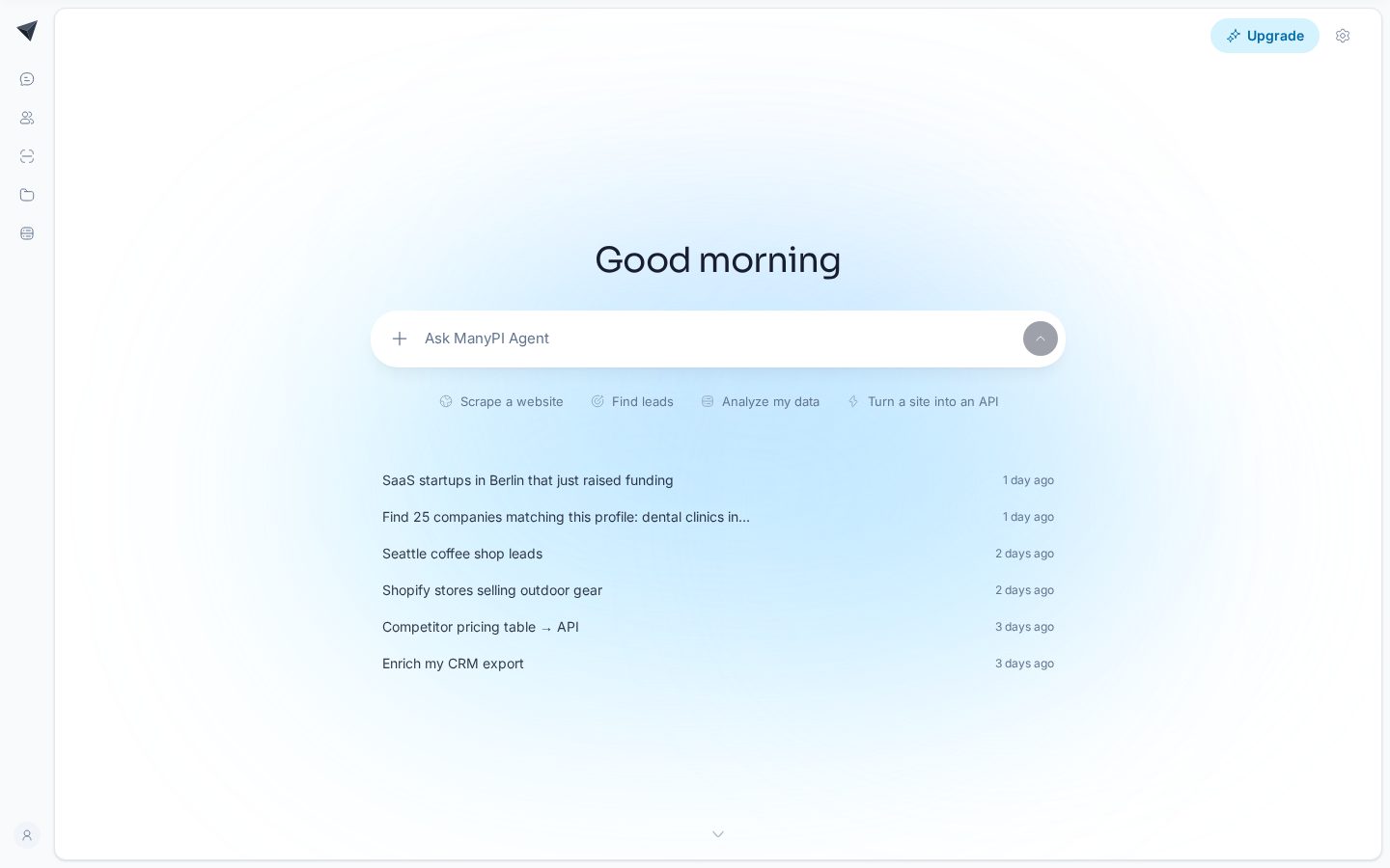 ManyPI Homepage