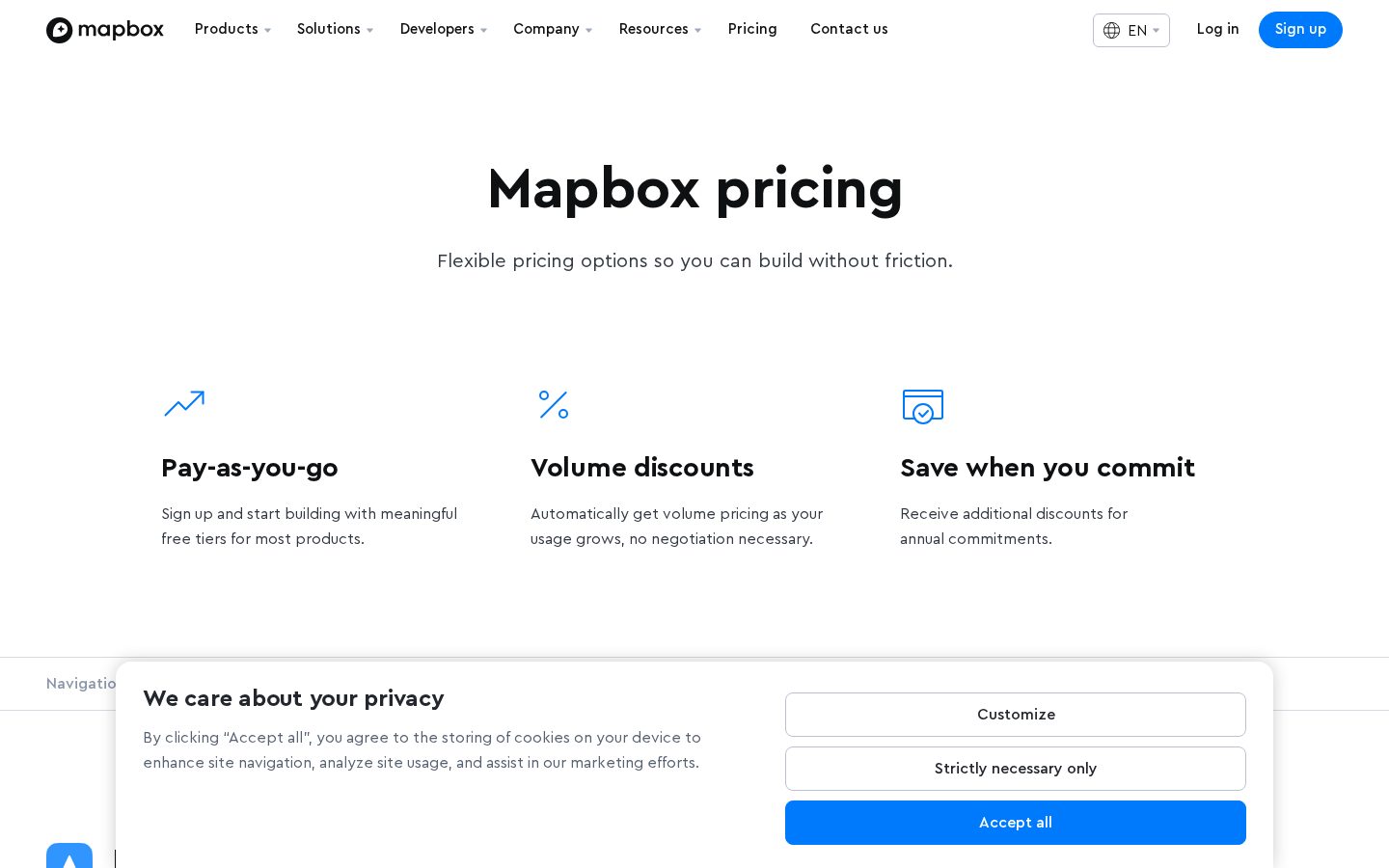 Mapbox Pricing