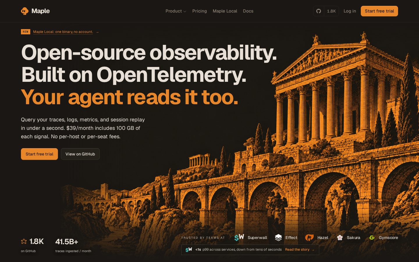 Maple Homepage
