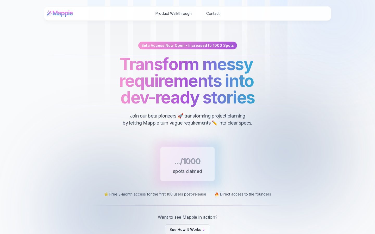Mappie AI Pricing