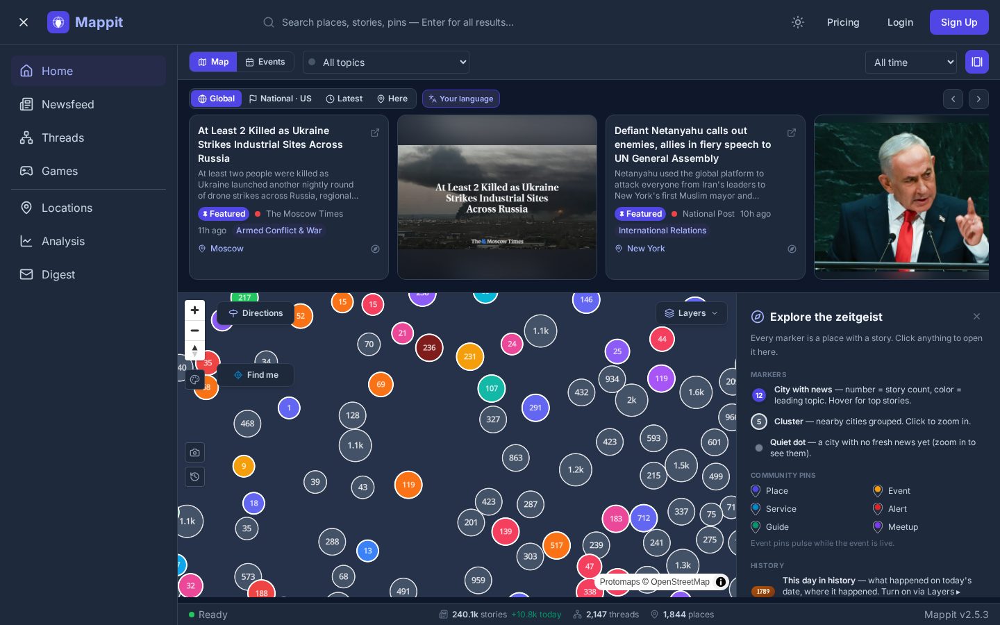 Mappit Homepage