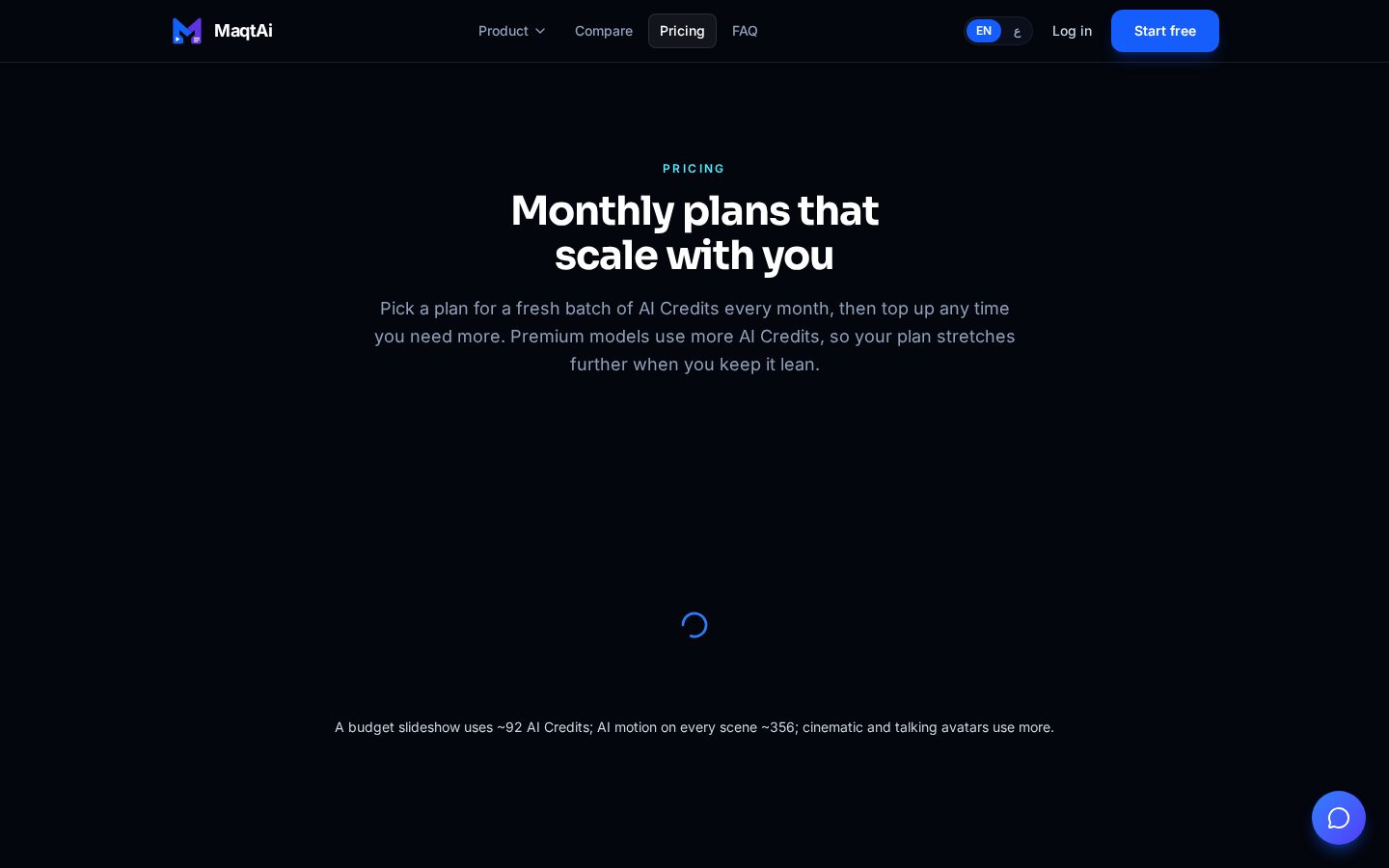 MaqtAi Pricing