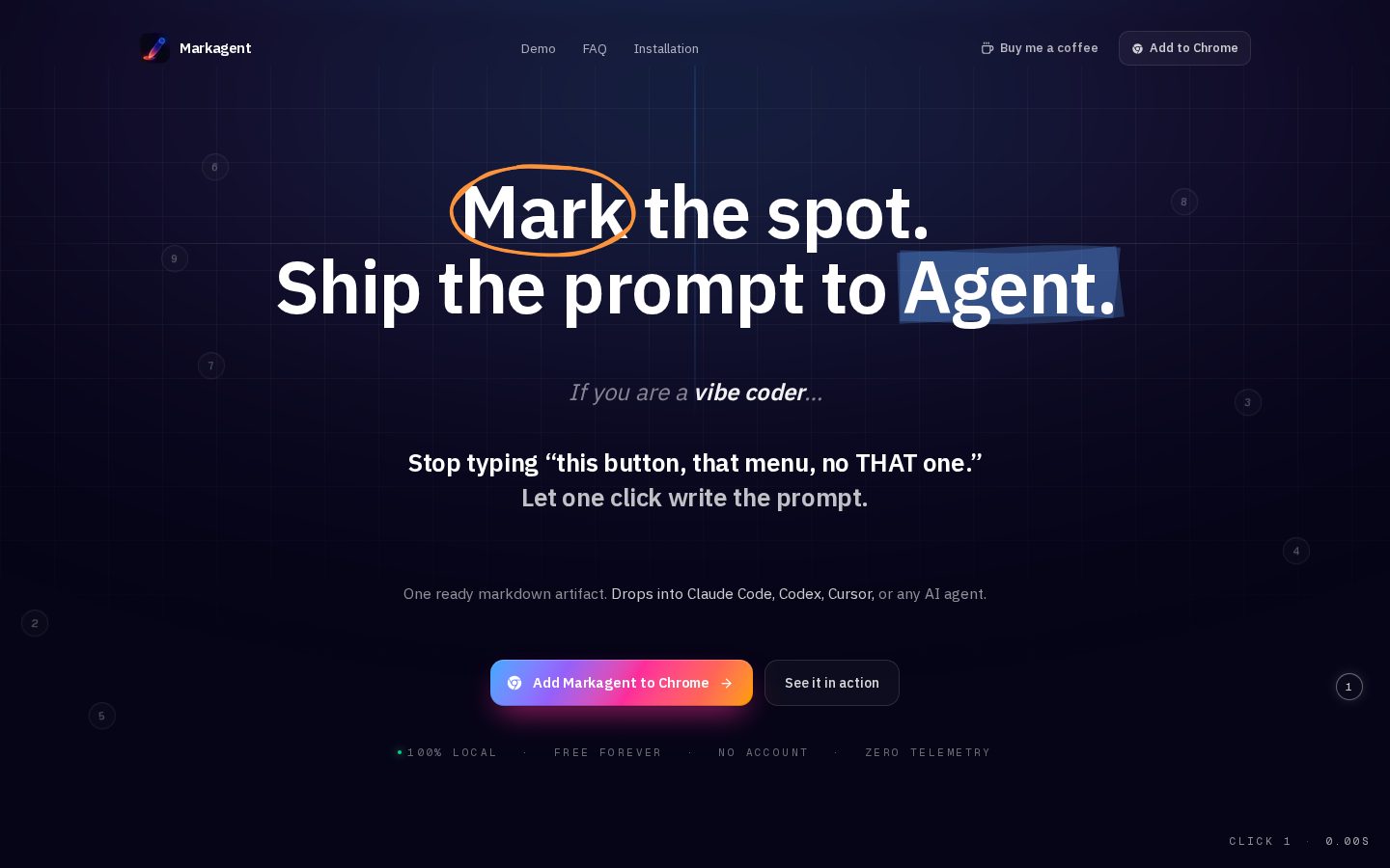Markagent Homepage