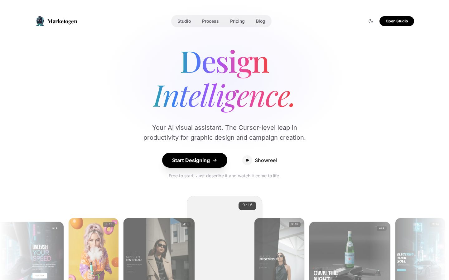 Marketogen Homepage