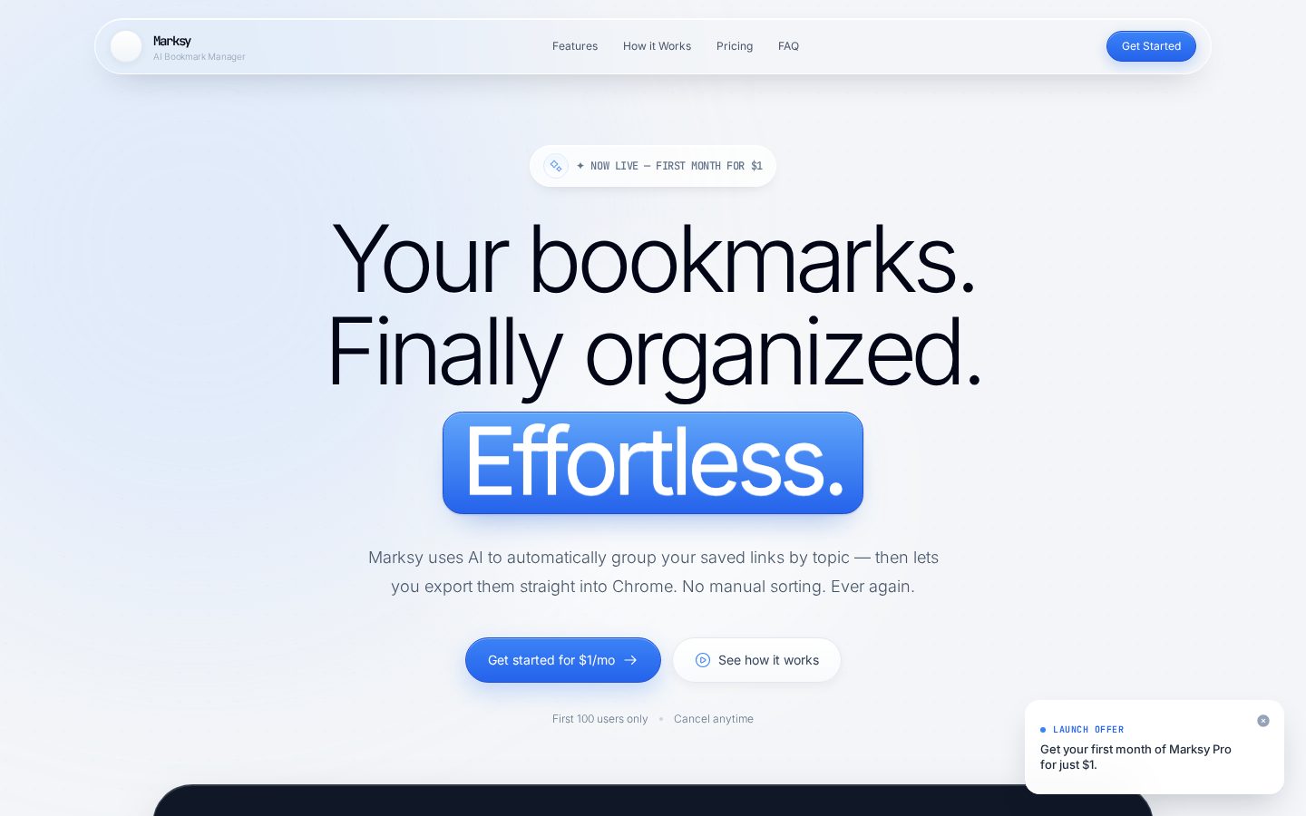 Marksy Homepage