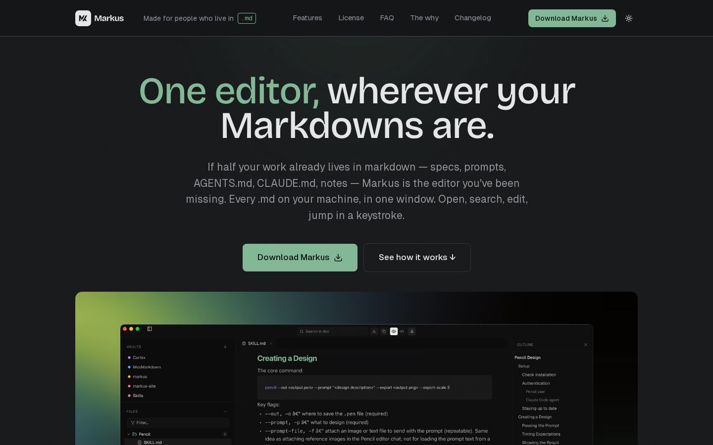 Markus Homepage