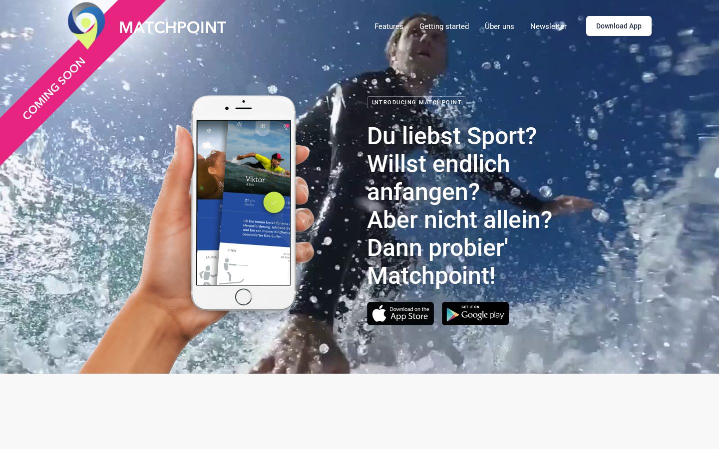 MatchPoint Homepage