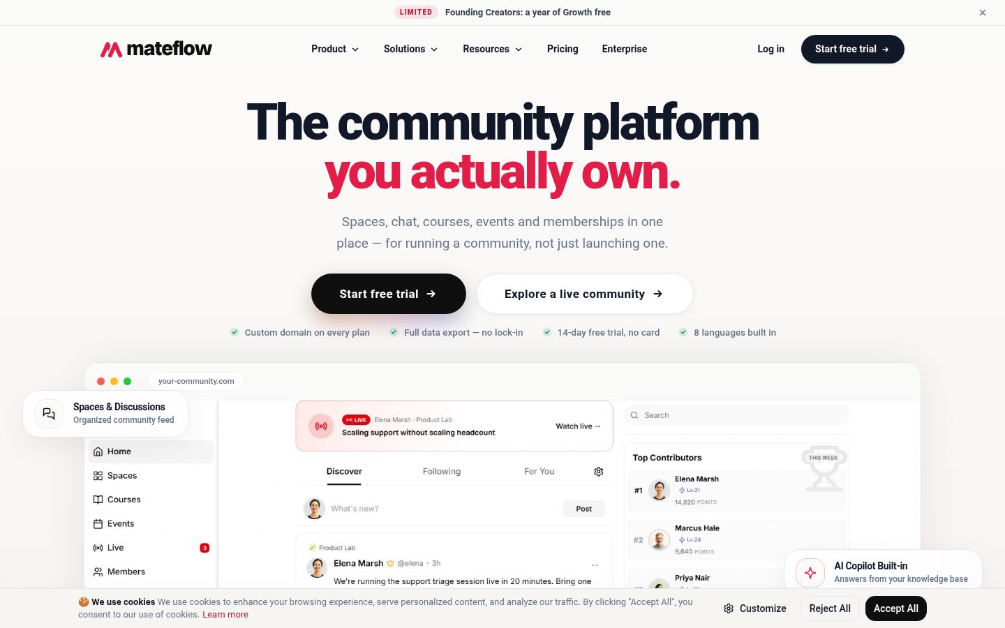 MateFlow Homepage