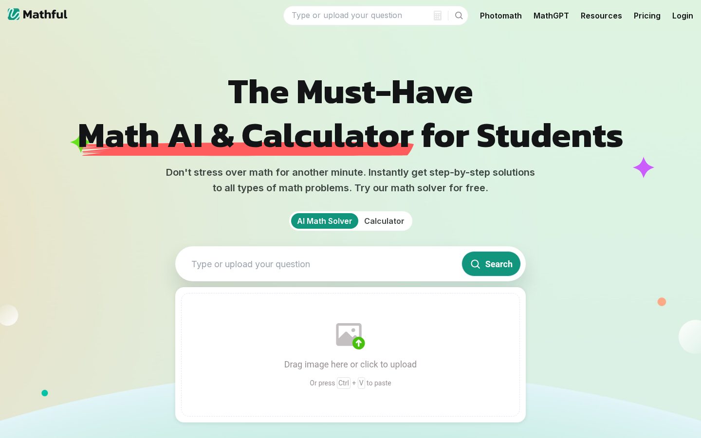 Mathful Homepage