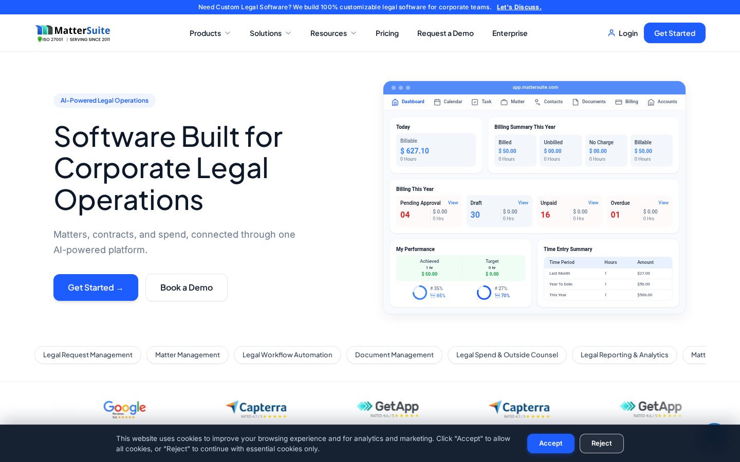 MatterSuite Homepage