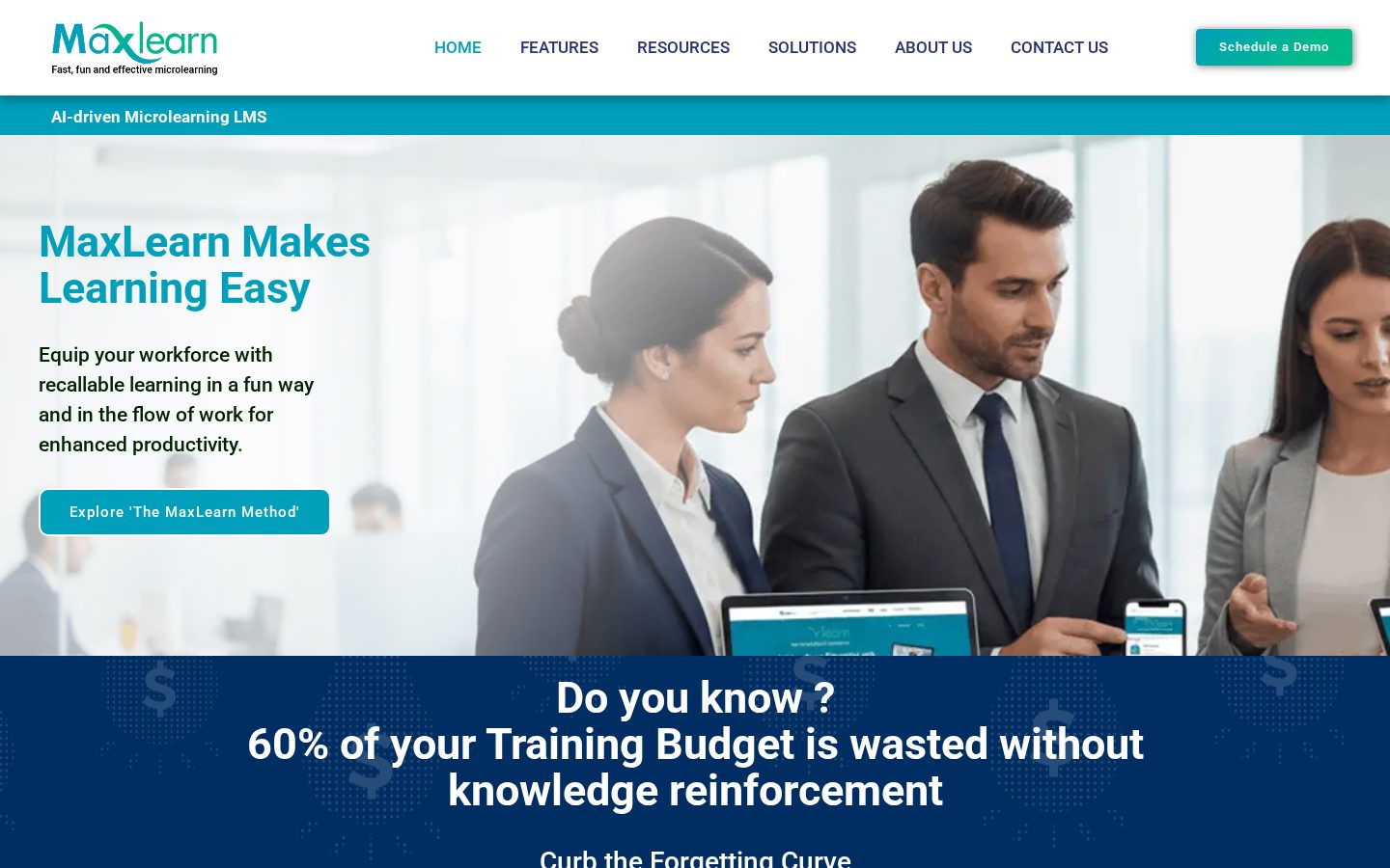 MaxLearn Homepage