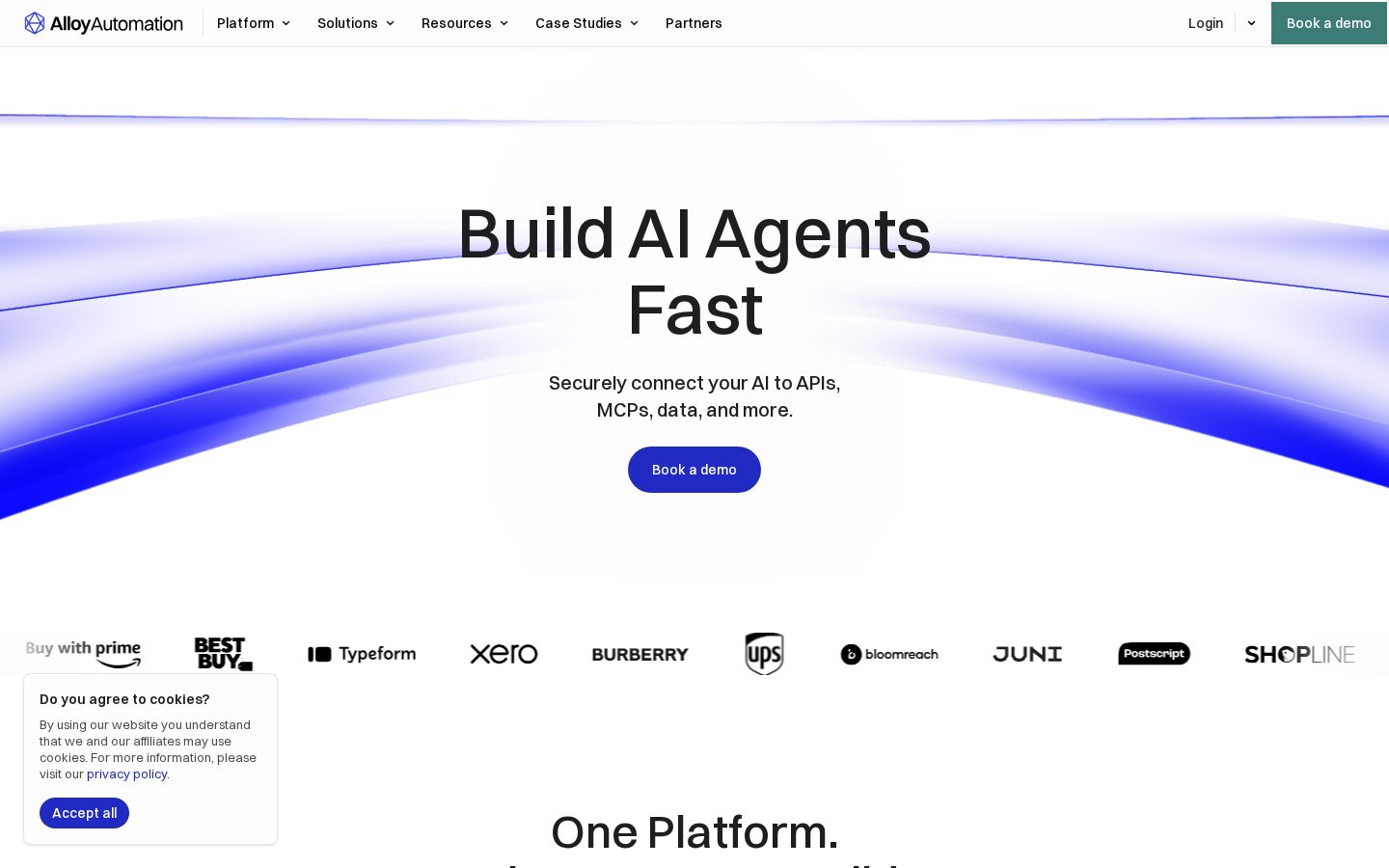 MCP by Alloy Automation Homepage