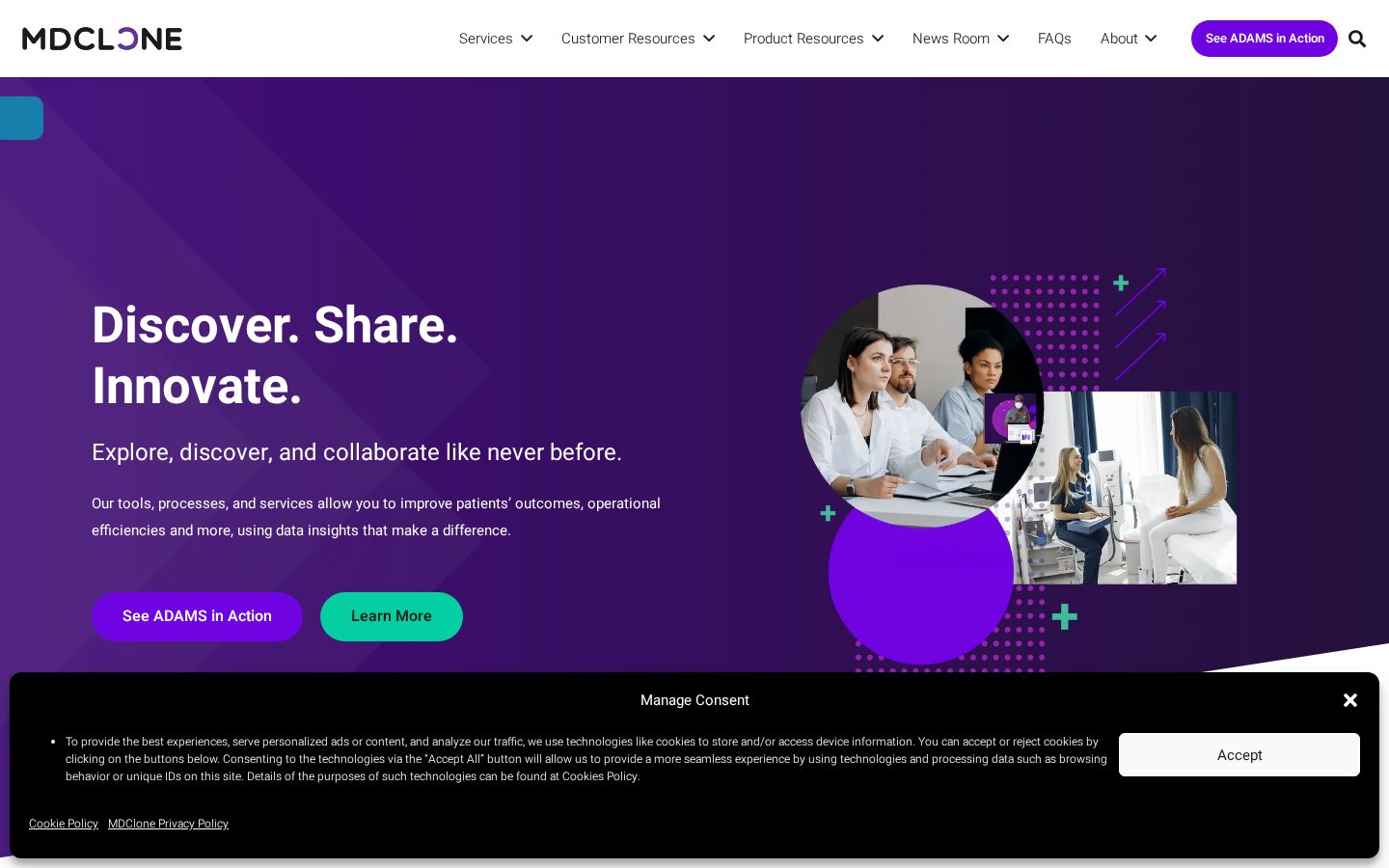 MDClone Homepage