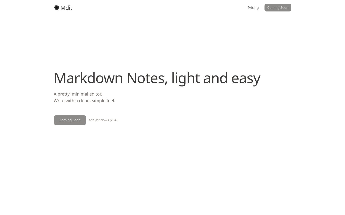 Mdit Homepage