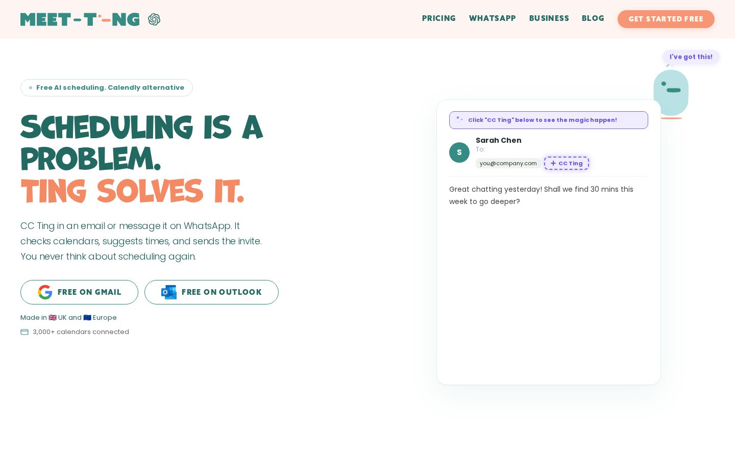 Meet-Ting Homepage