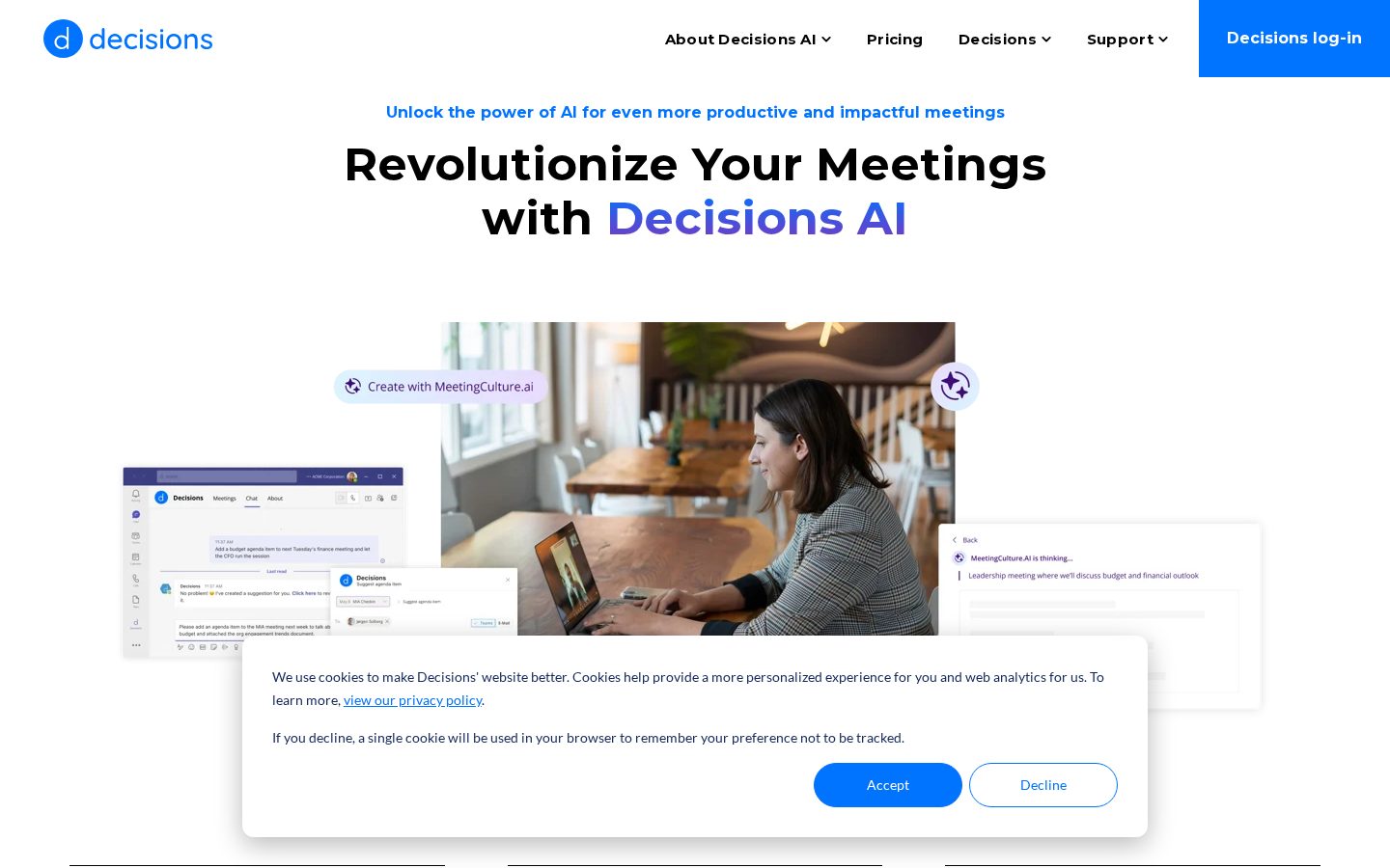 MeetingCulture.ai Homepage