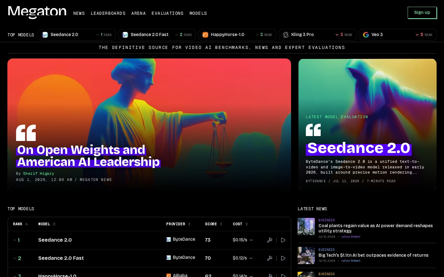 Megaton Mask Homepage