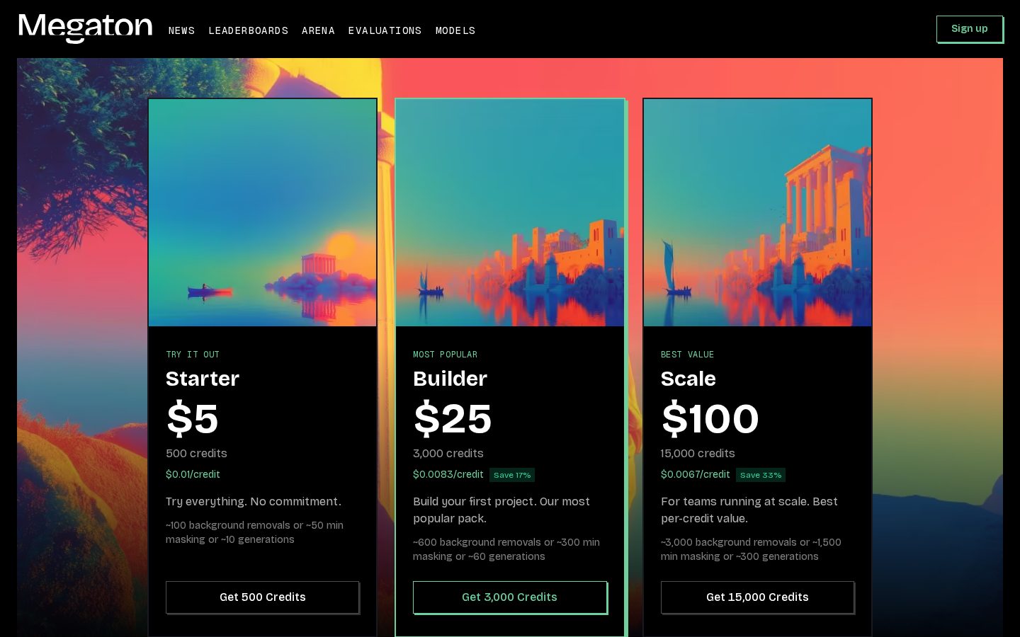 Megaton Mask Pricing