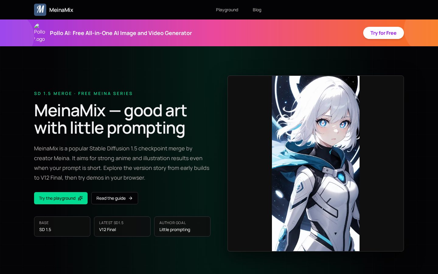 MeinaMix Homepage