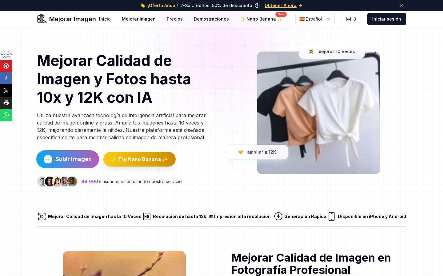 Mejorar Imagen Homepage