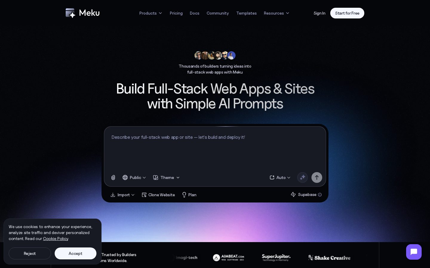 Meku Homepage