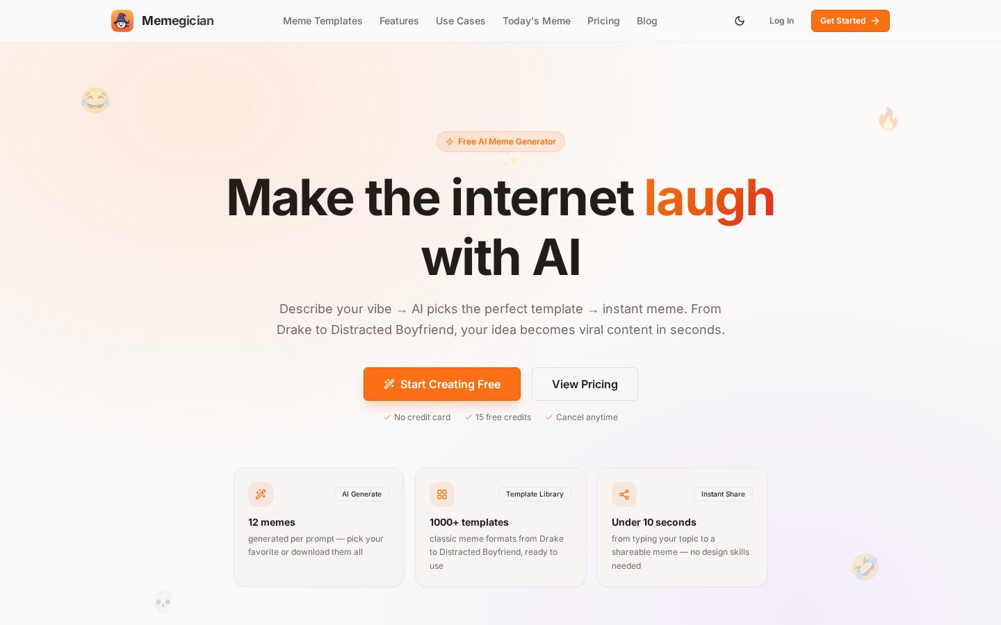 Memegician Homepage