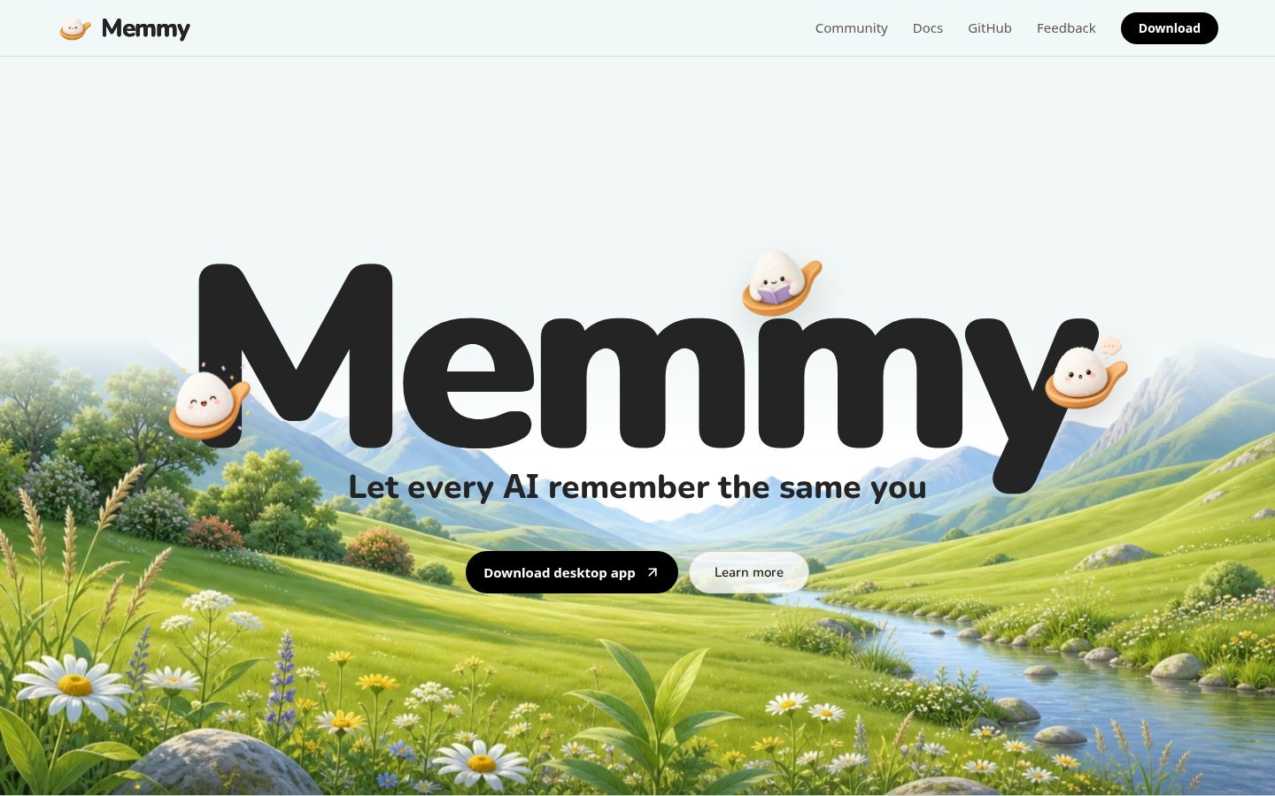 Memmy Agent Homepage
