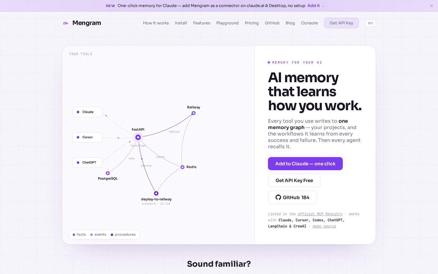 Mengram Homepage