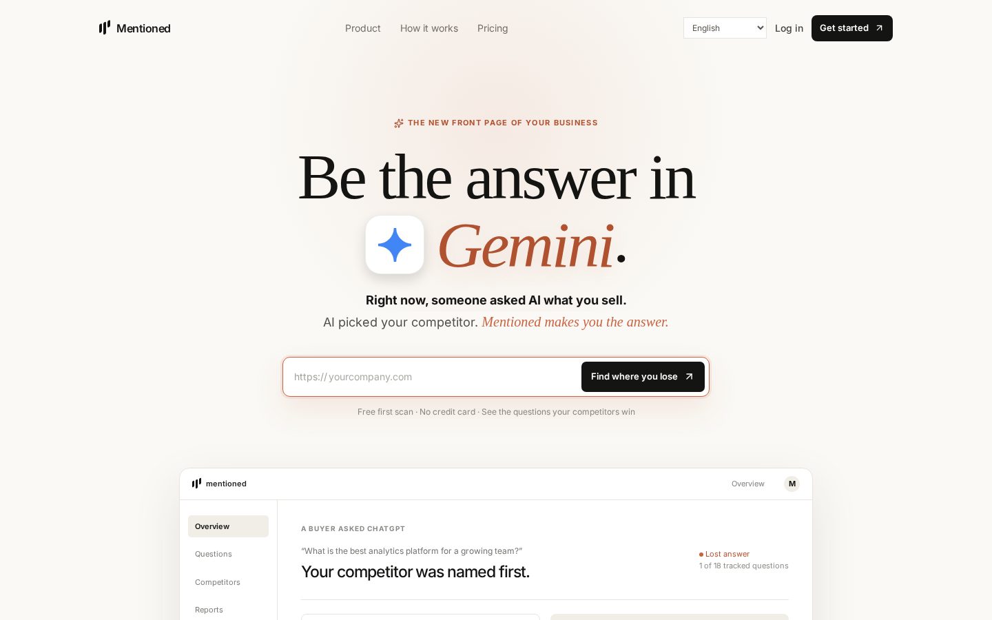 Mentioned Homepage