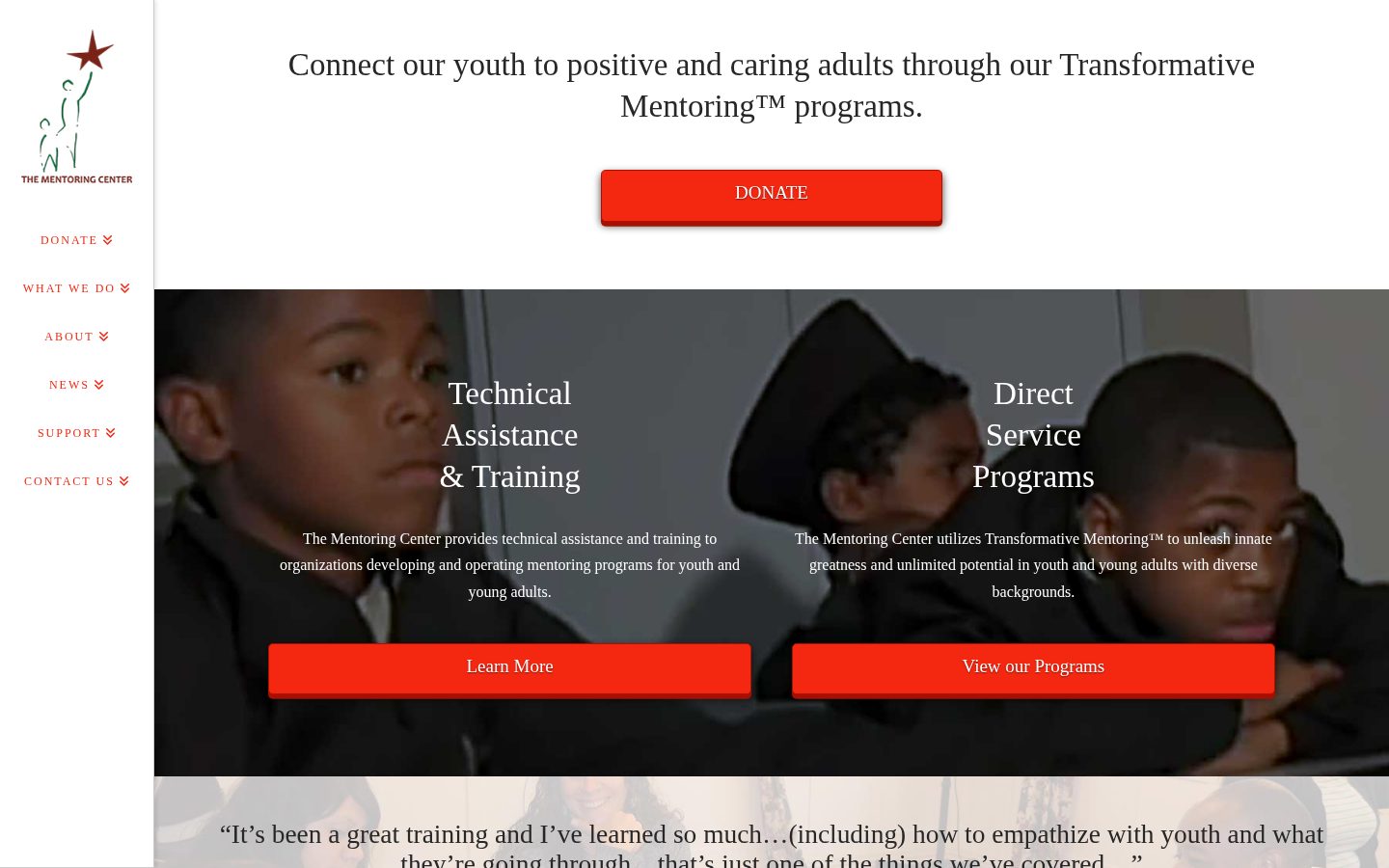 Mentor Homepage