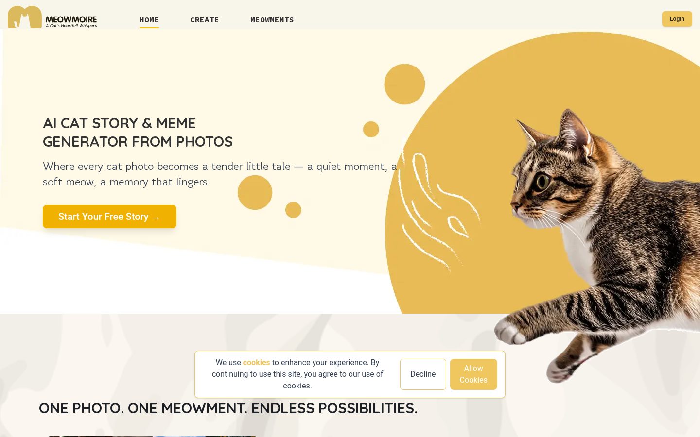 MeowMoire Homepage