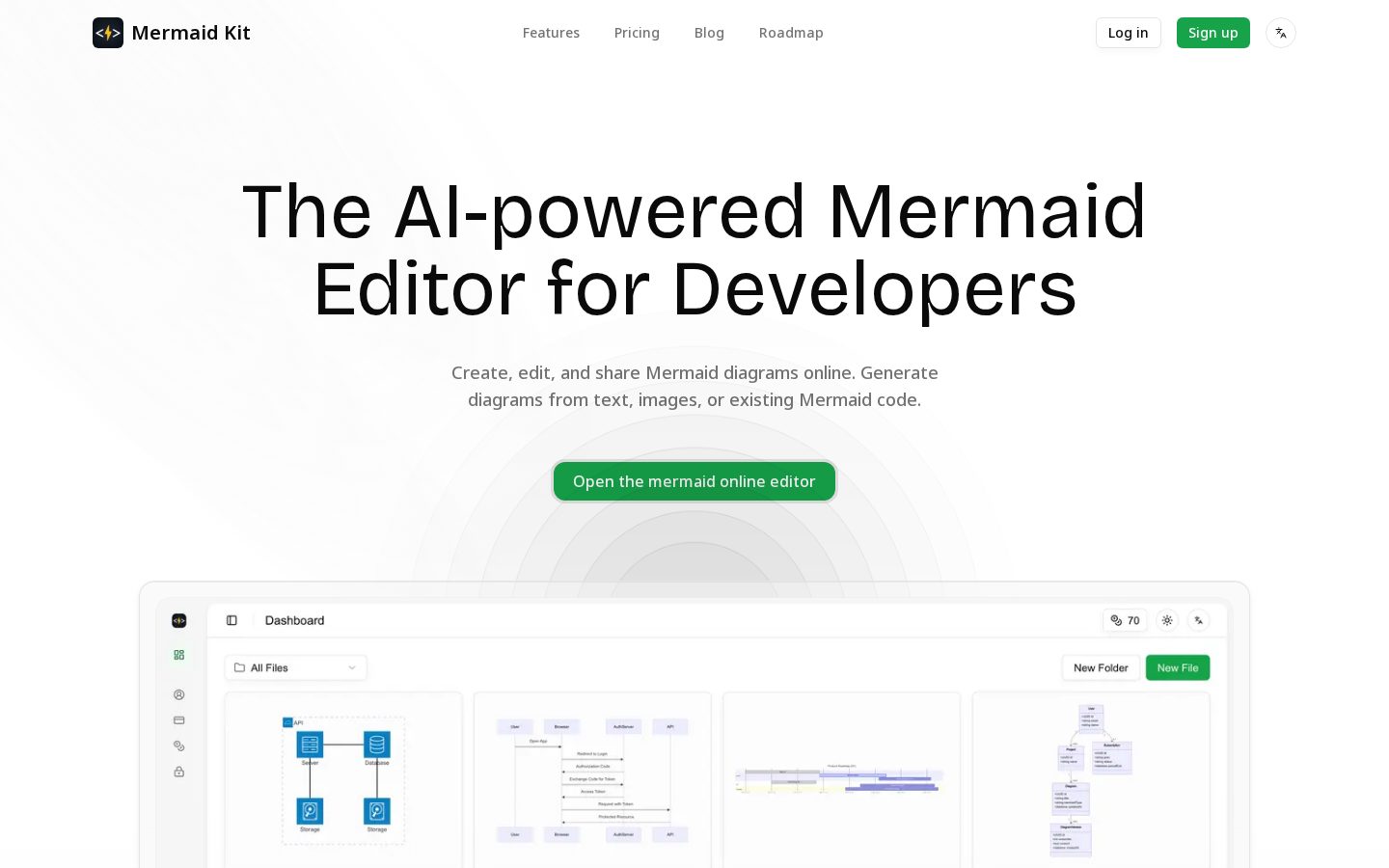 Mermaid Kit Homepage