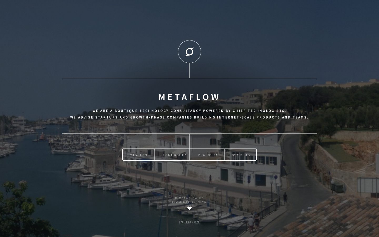 Metaflow Homepage