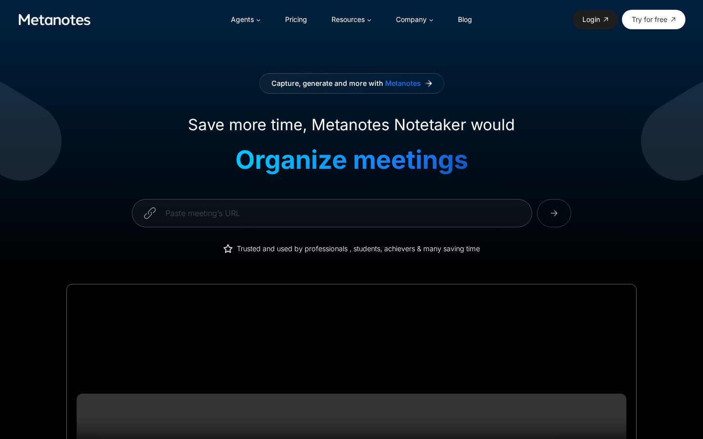 Metanotes Homepage