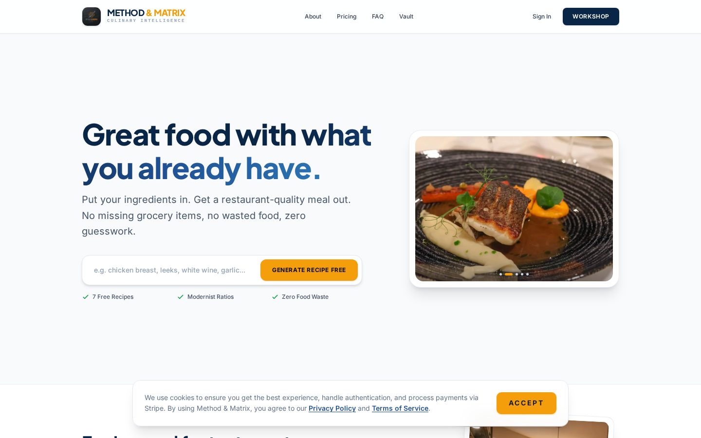 Method & Matrix Homepage