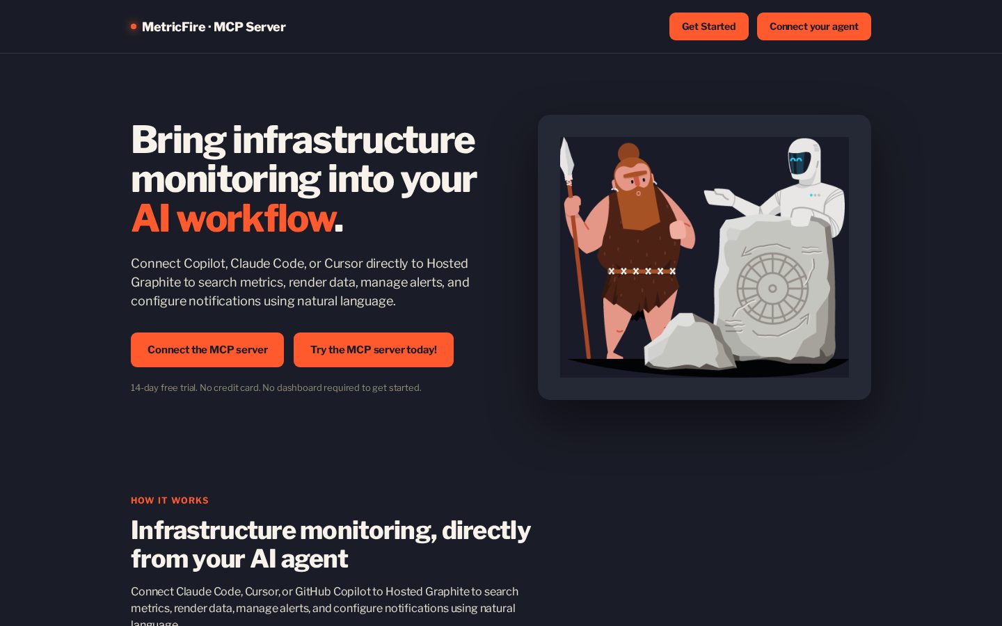 MetricFire MCP Server Homepage