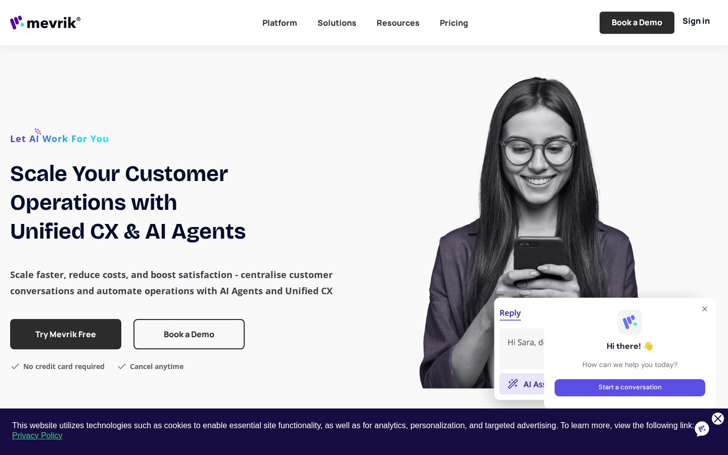 Mevrik Homepage