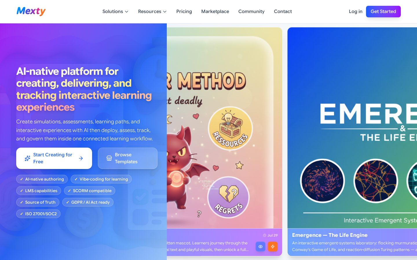 Mexty.ai Homepage