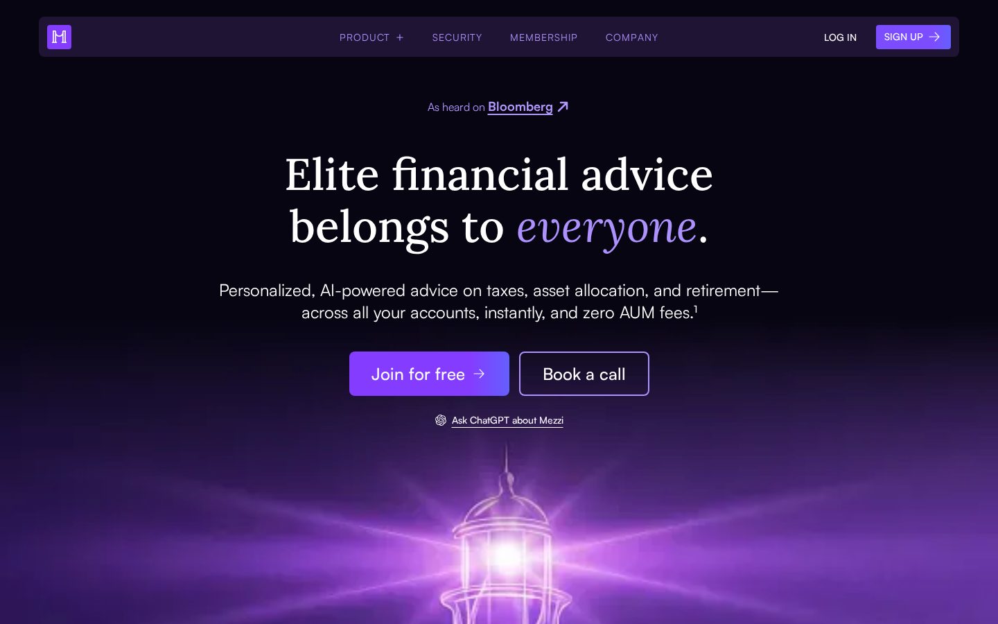 Mezzi Homepage