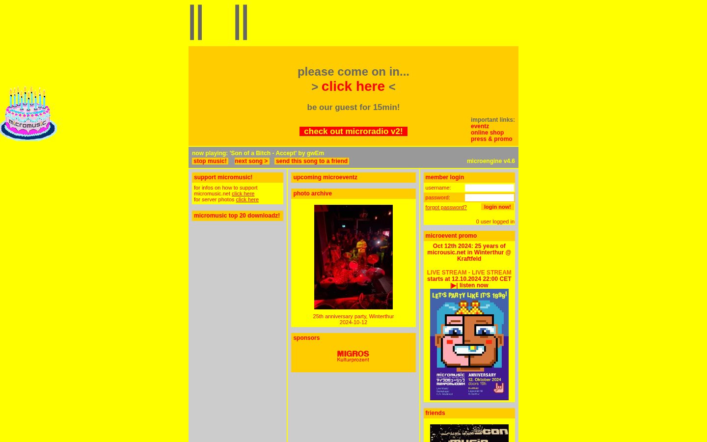 MicroMusic Homepage