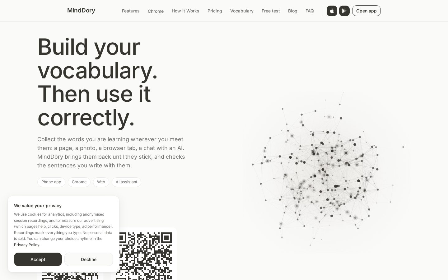 MindDory Homepage