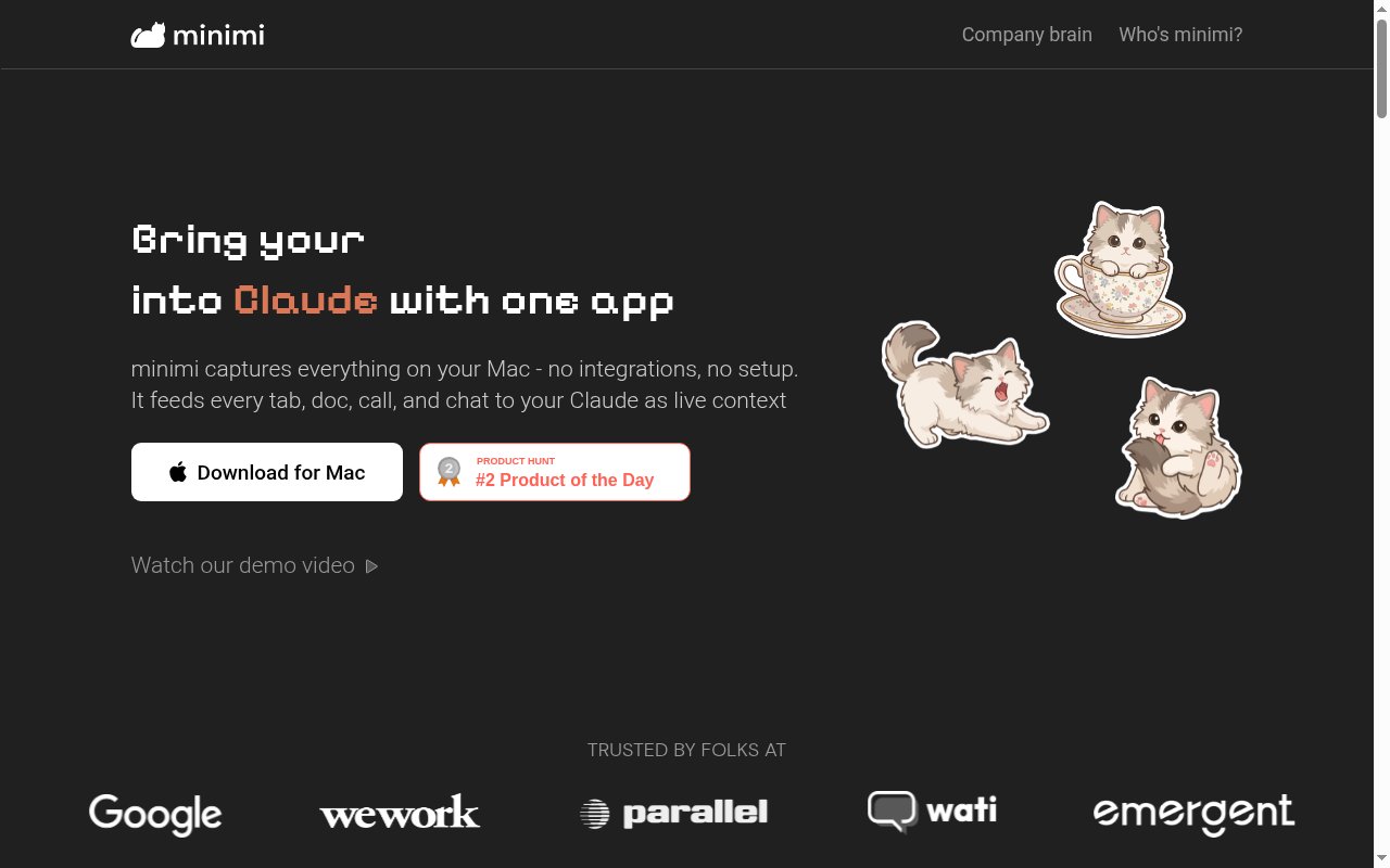 minimi homepage