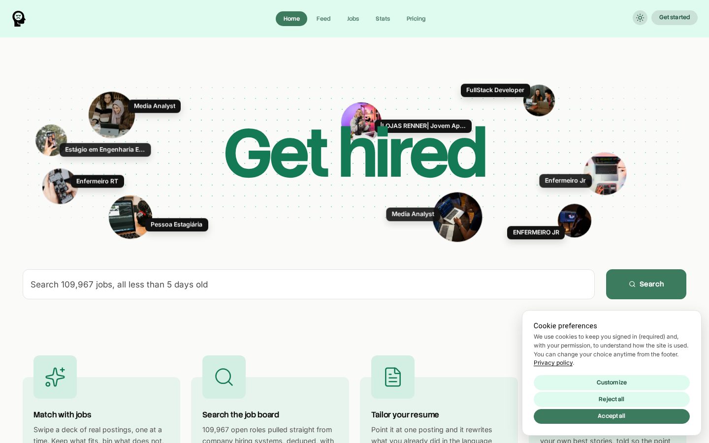 Miserably Unemployed Homepage