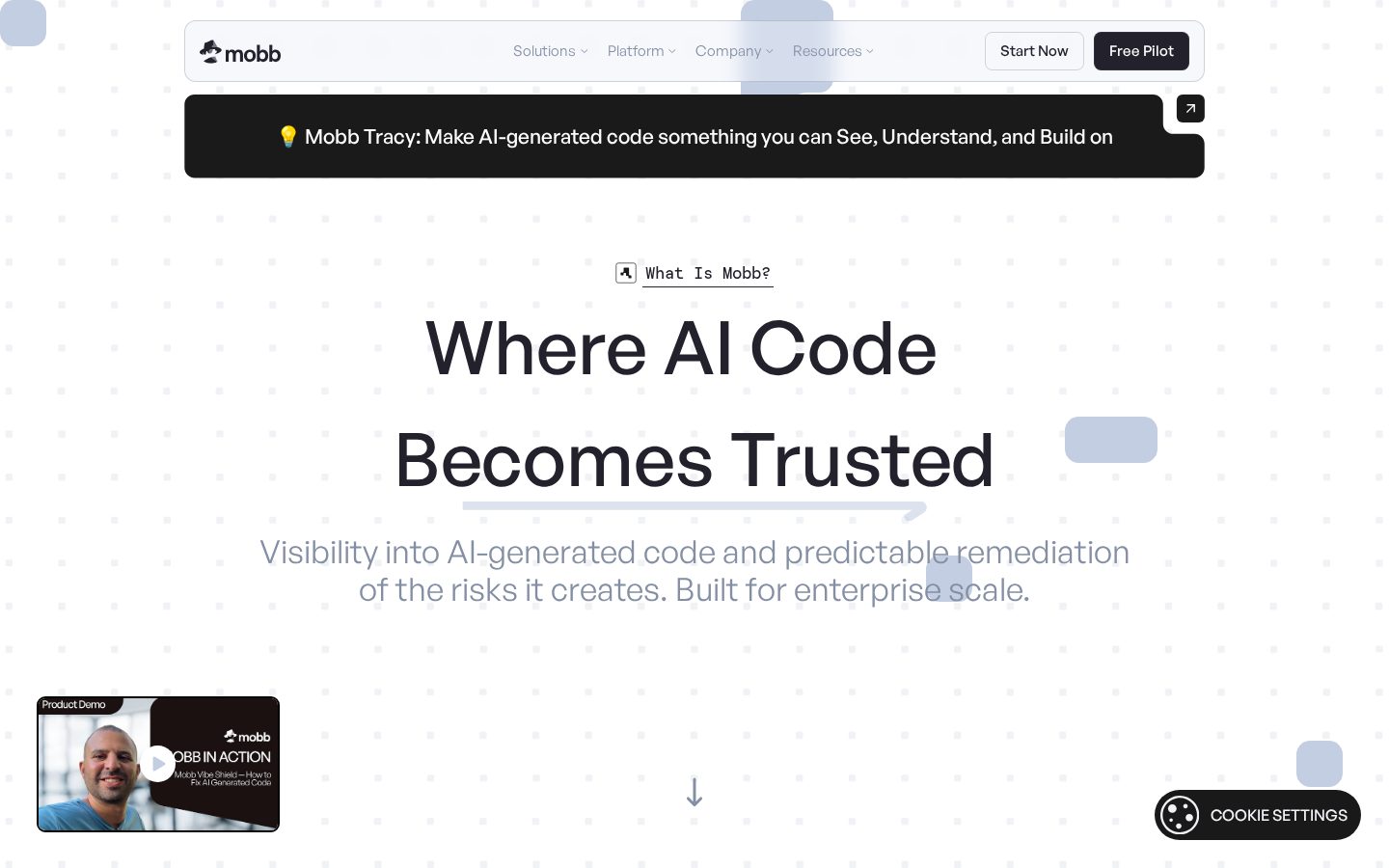 Mobb Ai Homepage