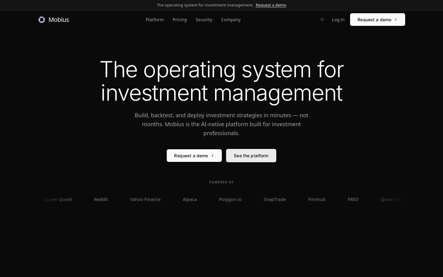 Mobius Homepage