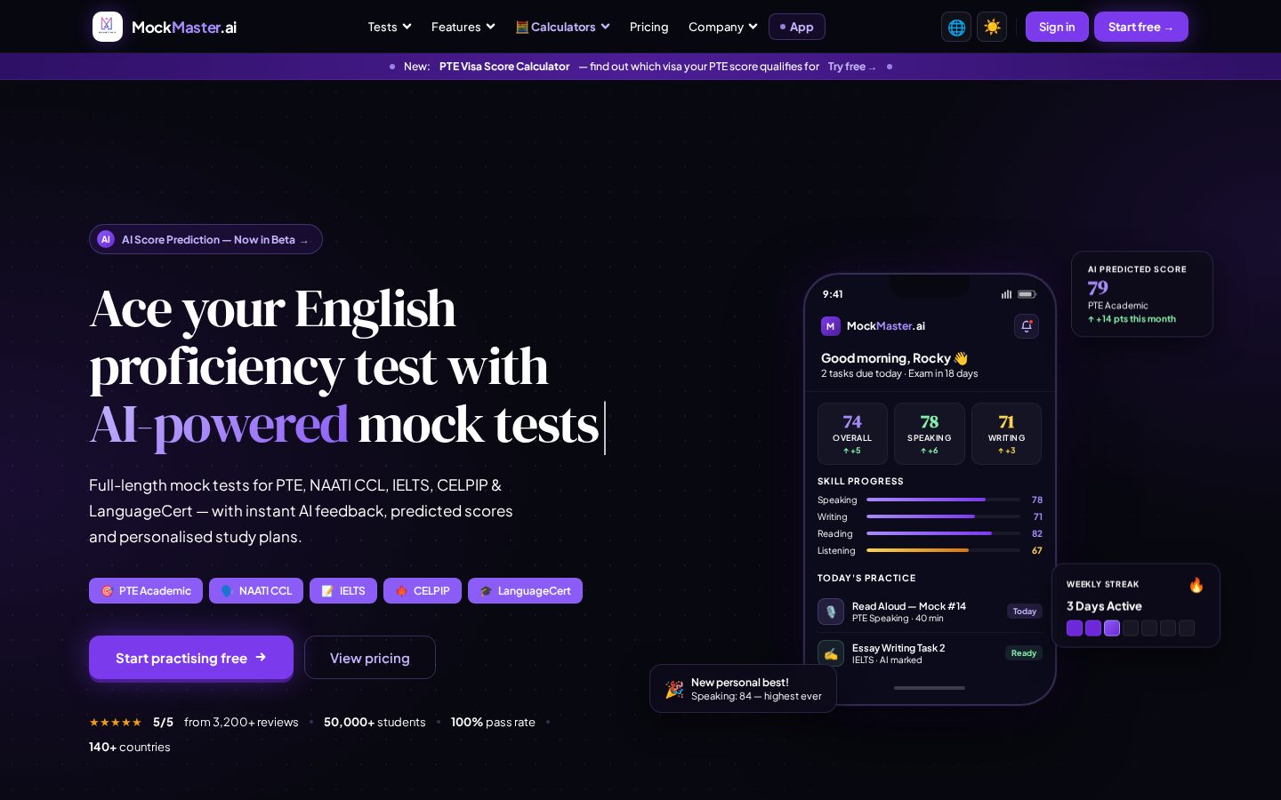 Mockmaster Homepage