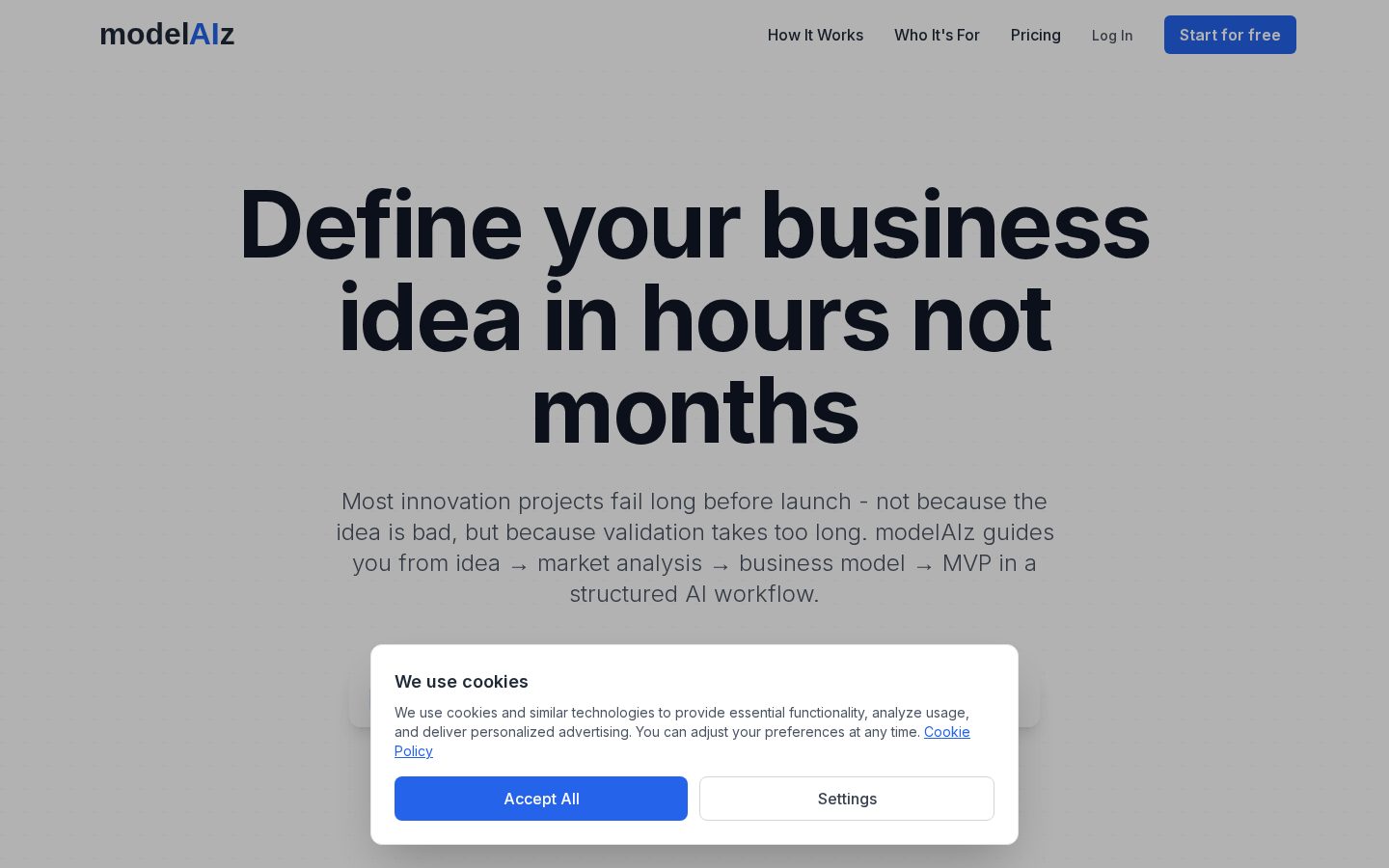 modelAIz Homepage