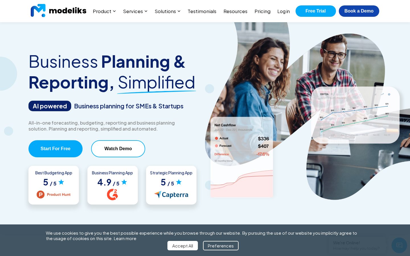Modeliks Homepage