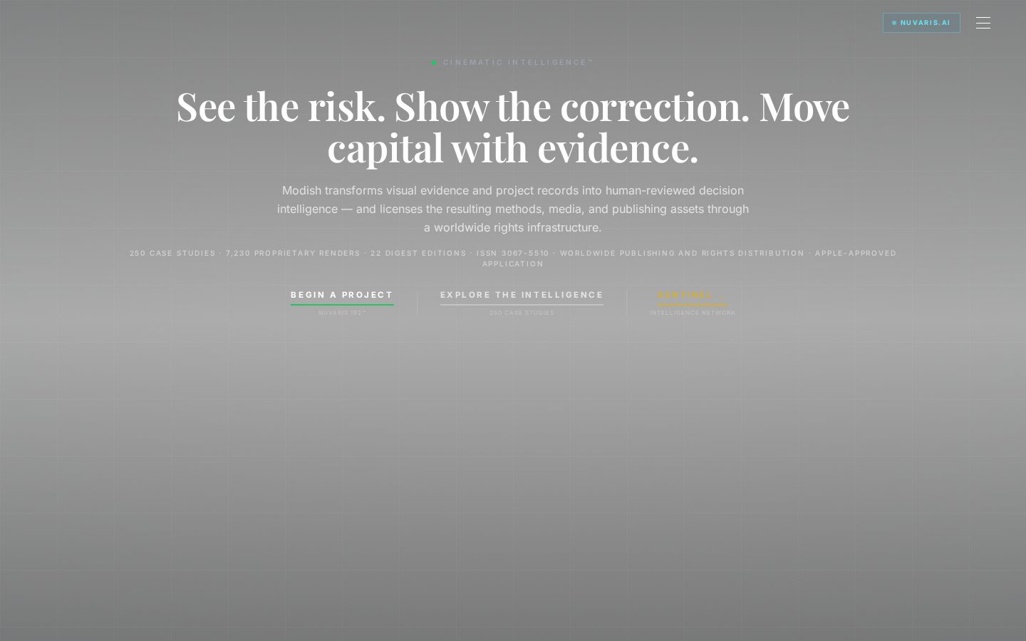 Modish AI Homepage